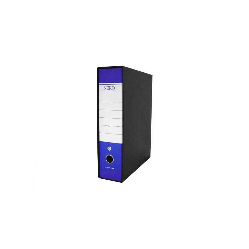 REGISTRATORE NERO& DORSO 8 BLU