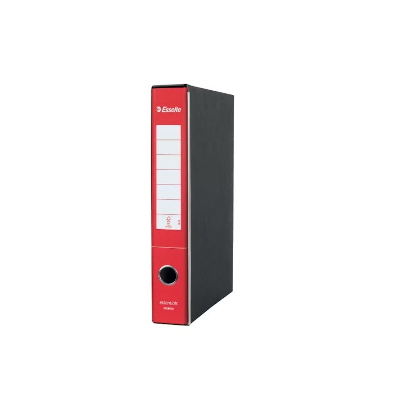 REGISTRATORE ESSELTE G74 ESSENTIAL DORSO 5 ROSSO