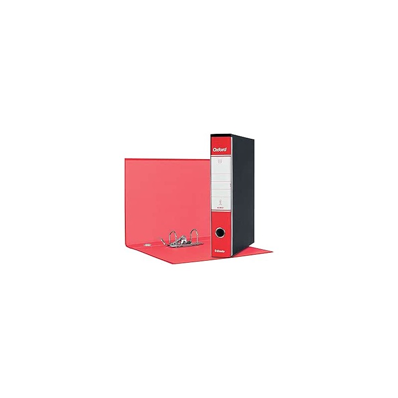 REGISTRATORE ESSELTE OXFORD G84 DORSO 5 ROSSO