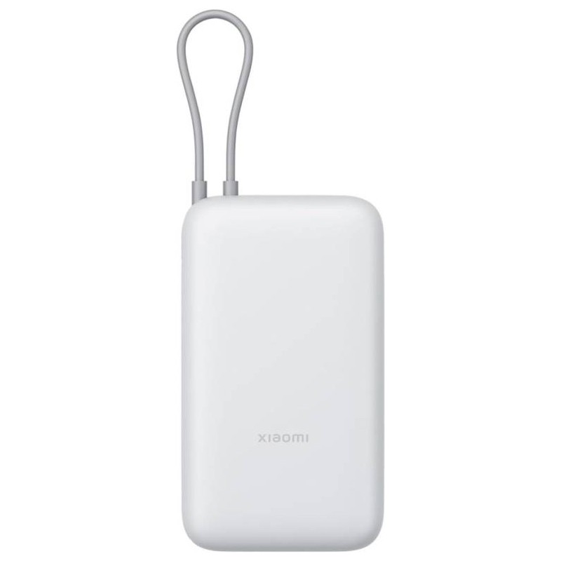 Powerbank Xiaomi 20000MAH 22.5W Cavo Integrato Usb-C Light Gray