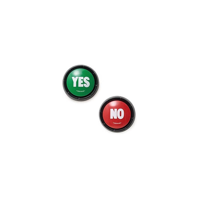 PULSANTI SONORI LEGAMI YES & NO SET DI DUE VSBS0001