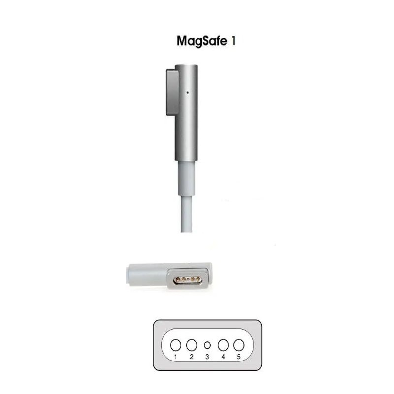 ALIMENTATORE COMPATIBILE APPLE TN-A6001-60W MAGSAFE